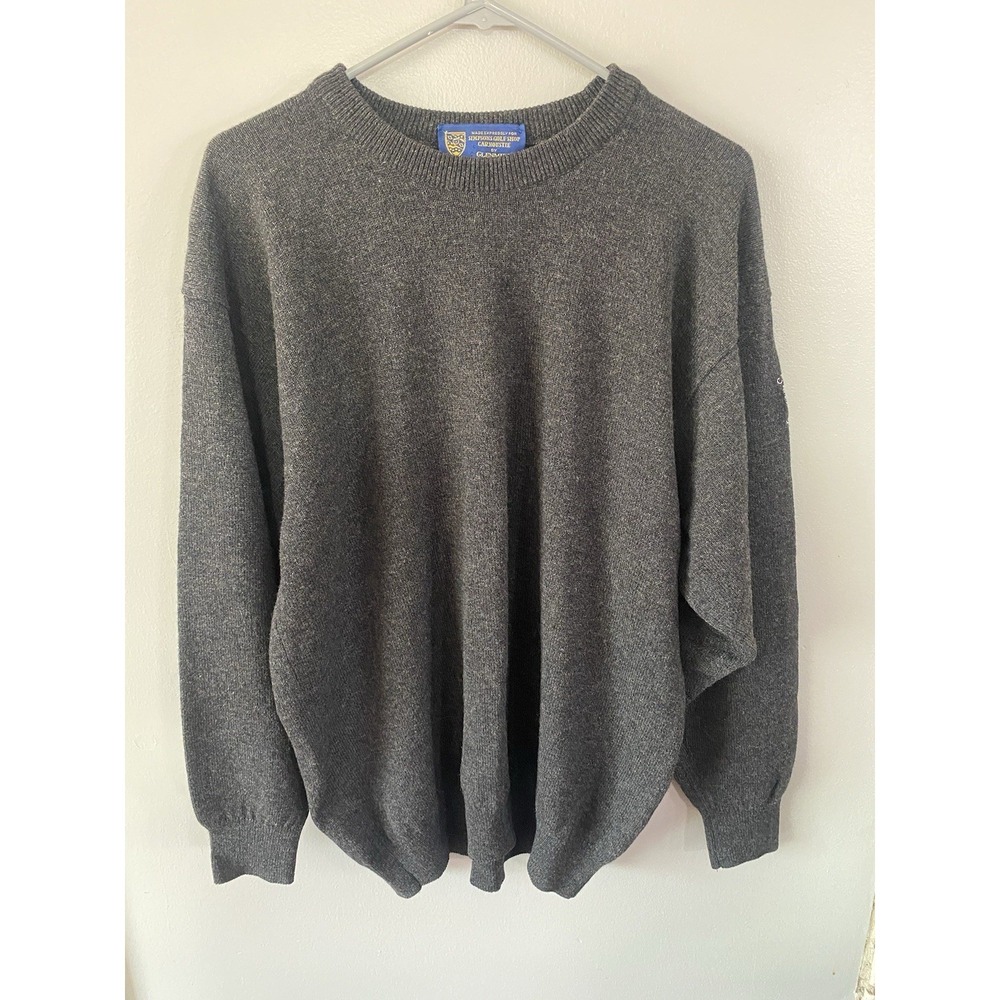 GLENMUIR Pure Lambswool Sweater  Simpsons Golf Shop Carnoustie SCOTLAND Sz‎ M
